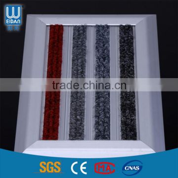 aluminum recessed mat/entrance door mat with recessed frame
