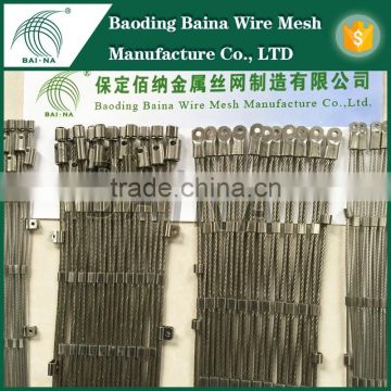 304 stainless steel wire rope mesh fence