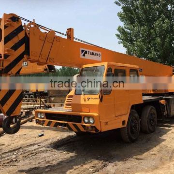 secondhand construction hydraulic truck crane 30ton tadano truck crane