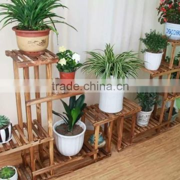 2017 newest decorative plant flower corner pot rack