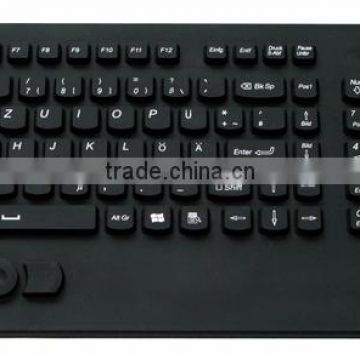 JH-IKB108 Industrial Keyboard with built in mouse Silicone waterproof with USB and PS/2