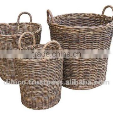 Round basket set 3pcs