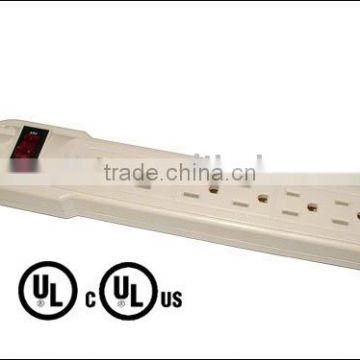 6 outlet UL CUL extension outlet power strip power extension outlet(06-PT6683)