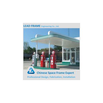 Well-Designed Galvanized Steel Structure Gas Filling Station
