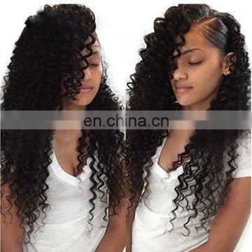 4c afro kinky curly human hair weave brazilian hair weavon