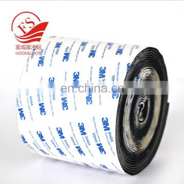 Wide useful adhesive 3m hook and loop tape from factory
