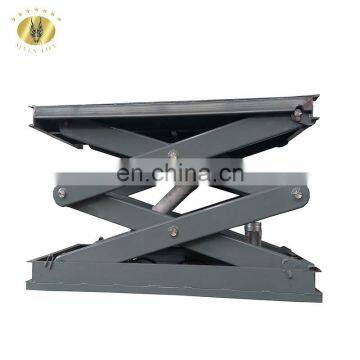 7LSJG Jinan SevenLift 5 ton small building residential hydraulic outdoor goods scissor freight elevators lift