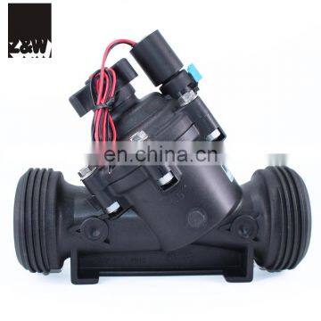 2.5INCH DN65 PE75 electric solenoid water valve for irrigation female BSPT flange 251BM plastic 2.5" 2 1/2 INCH Z&W ZANCHEN