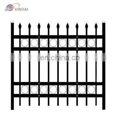 hign quality china wholesale security barrier High Security Steel Palisade Fence for garden/house/factory/school