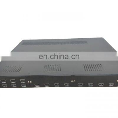 Promotion 24 channels 8 carriers HD input rf out digital encoder modulator