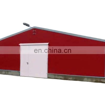 China Steel Structure Framed Prefabricated Poultry Broiler Housing