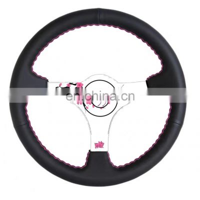 Traditional Japanese cherry blossom steering wheel racing car use