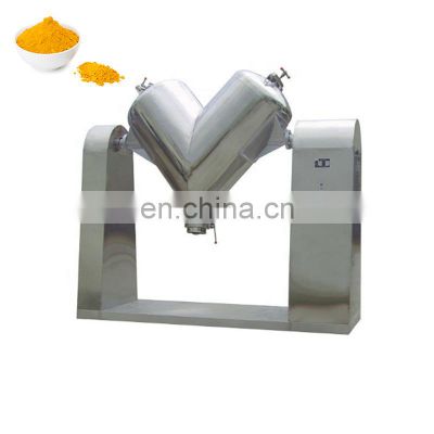 V 3d rotary dry food medicine pharmaceutical chemical powder flour drum blender electric mixer mixing machine