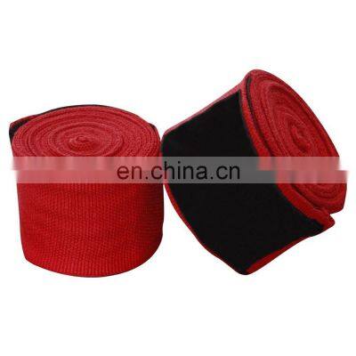 Custom Logo Low Price Fitness Boxing Hand Wraps / Custom Muay Thai Boxing Boxing Cotton Bandage MMA Hand Wrap