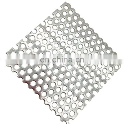 Decorative Perforated Metal Mesh Sheet Plate Low Carbon Steel