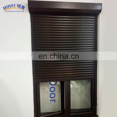 China supplier modern style Automatic rolller shutter aluminum garage door rolling shutter with PU foam