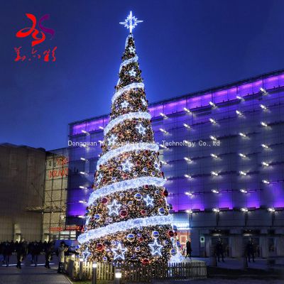 High Quality PE Commercial Umbrella Snow Luxury Wholesale White Artificial Flocked Christmas Tree