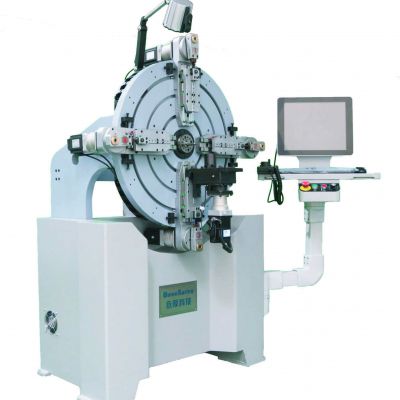 Motor inductor coil winding machine, CNC Copper Flat Wire Inductor Coil Winding Machine US-650, Enameled wire bending machine