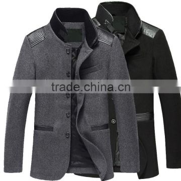western style long wool coat/winter coats/winter wool coats/winter designer men's coats/designer coats