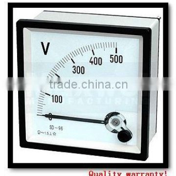 Analog panel meter voltmeter