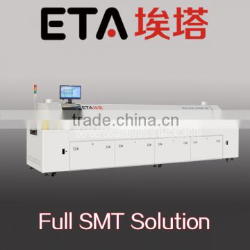 Full Hot Air Lead-Free Reflow Oven with CE