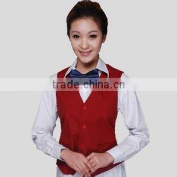 Promotional wholesale sleeveless work vest women