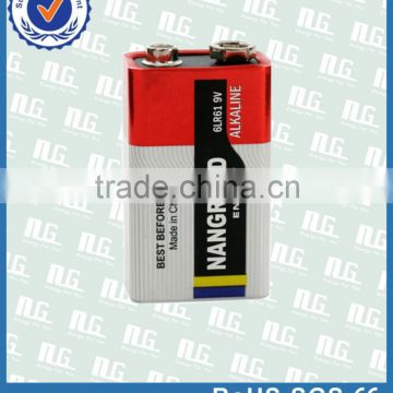 Professional battery 9v 6lr61 with low price