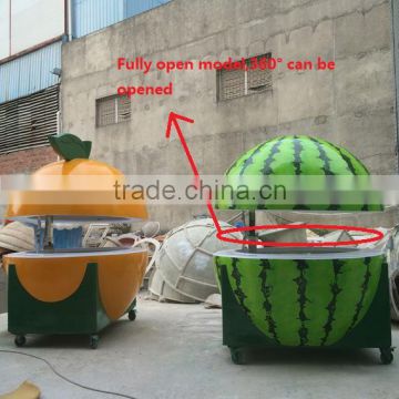 2016 water proof china mobile food cart low price sale