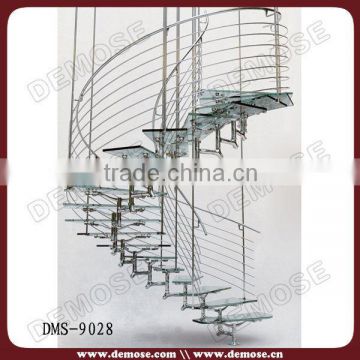 indoor spiral movable stairs