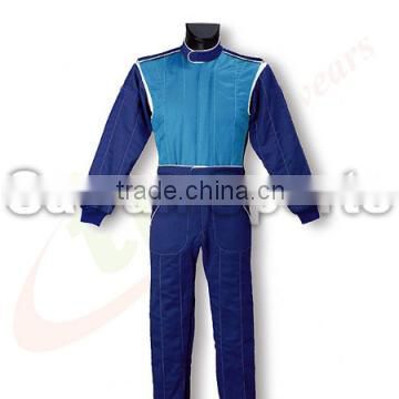 Navy Blue Color Racing Suit