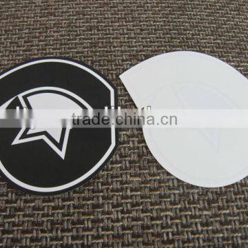 irregular clear printed film decal (M-A261)