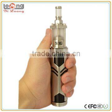 Yiloong rebuildable atomizer caged shape chariot atomizer with ceramic dual coil setup as kaiser big rba chariot atomi chip mod