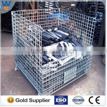 Metal mesh cage container supplier