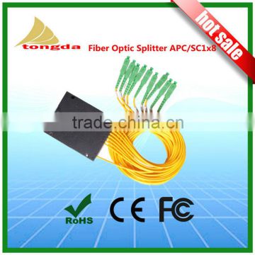 Fiber optic PLC Splitter 1*8 in ABS Box