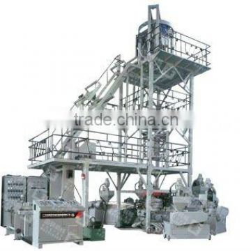 five layers co-extrusion film blowing machine