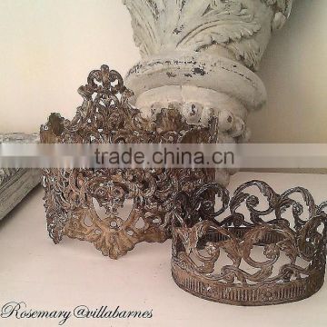 European Holiday tiara easter pageant crown, Statue metal crown, Antique Royal Crown Decoration,home decorations metal crowns