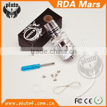 2015 cheap e-cig mod rebulid atomizer 35w RDA Mars vape kit from Pluto