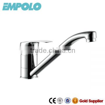 Modern Chrome Brass Kitchen Faucet wih Long Reach Spout 08 2101