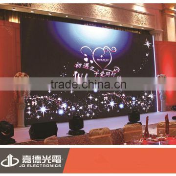 flexible and programmable p2.5 indoor full color led curtain for wedding
