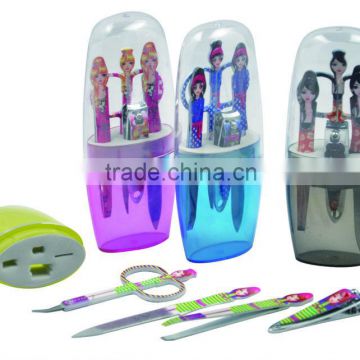 4 pcs Mini Size Travel Manicure Set Personal Care Manicure Set In plastic box