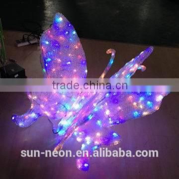 China Supplier 2016 New Product Decorative Holiday Butterfly Led Motif Light