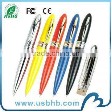 functional pen flash drive 8 gb for office worker