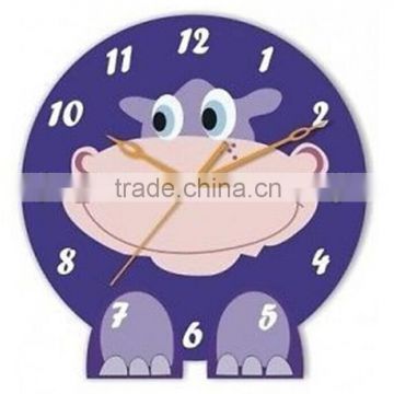 children's home clock cute cow wall clock