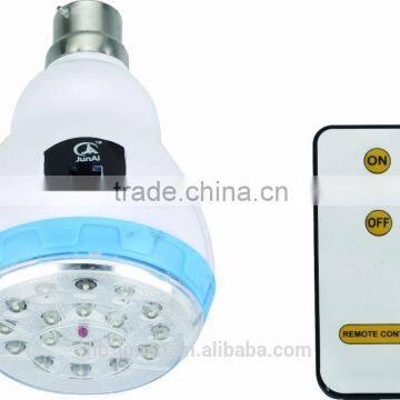 JA-219 remote control led rechargeable bulb