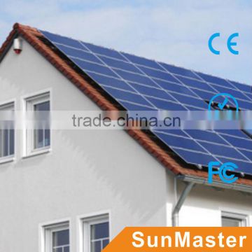High transmission rate off grid solar power system 6000wp