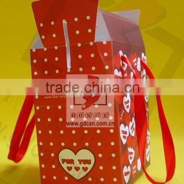 Cardboard rigid paper cosmetics gift set packaging box