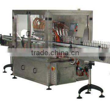 Eight-head automatic linear piston yogurt filling machine with CE certificated factory price