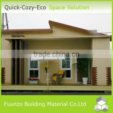 Cost Effective Modern Single Slope Prefab House with Equipment