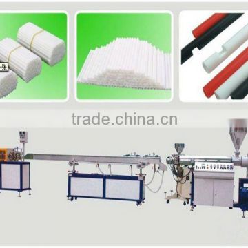 PE PP Drink straw unit in plastic machinery
