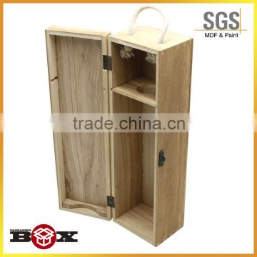 wholesale high quality rectangle sell used wine wooden boxes